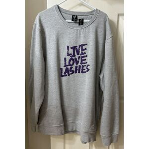 NEW Younique Crew Neck Sweatshirt Womens‎ Size 3XL Medium Gray